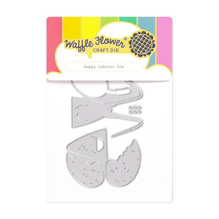 Waffle Flower - Happy Lobster Die in packaging