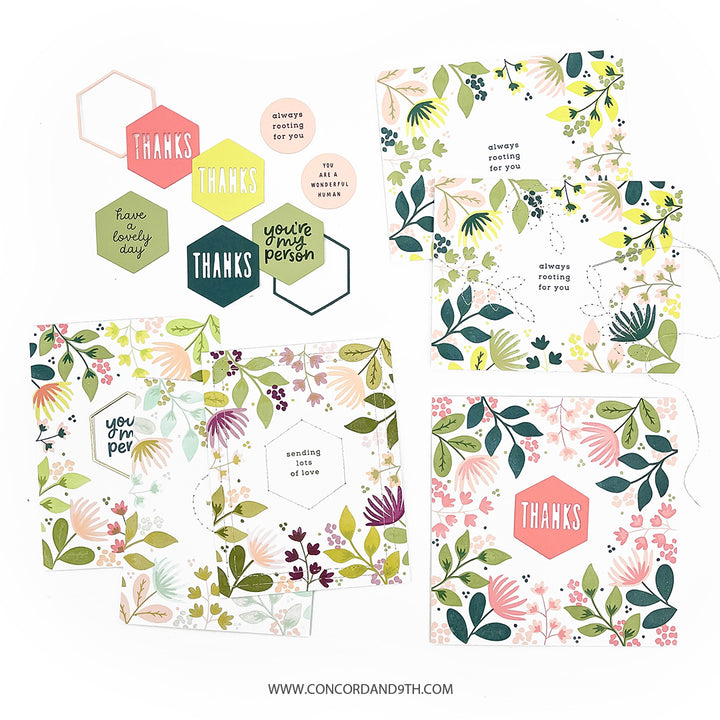Concord & 9th - Wild Meadow Turnaboutª Bundle - Stamps & Dies