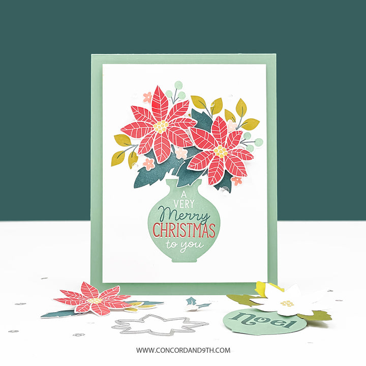 PRE_ORDER ONLY - Concord & 9th - Winter Bouquet Stamp Set (6 x 6)