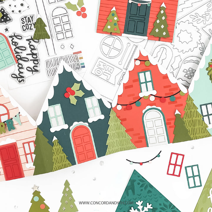 PRE_ORDER ONLY - Concord & 9th - Yuletide Lane Stamps & Dies Bundle