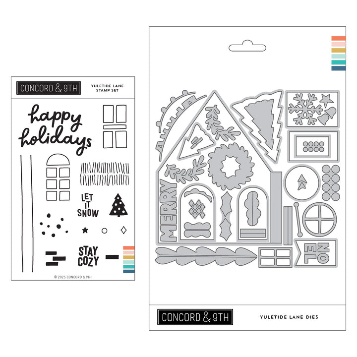 PRE_ORDER ONLY - Concord & 9th - Yuletide Lane Stamps & Dies Bundle