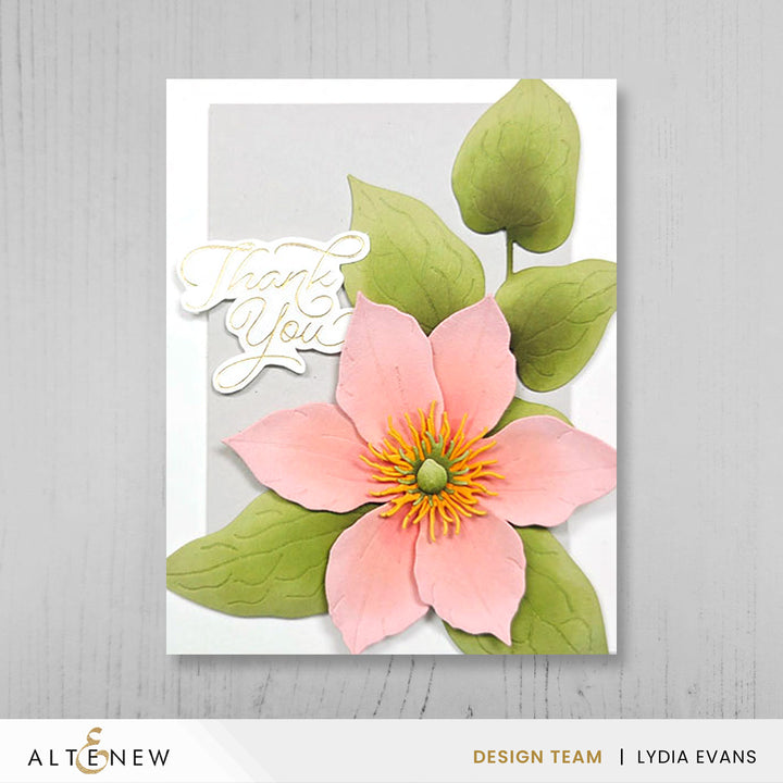 Altenew - Craft a Flower - Clematis Layering Die Set