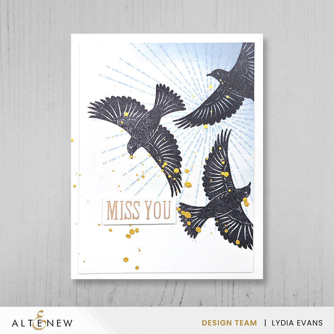 Altenew - Geo Play Wreath Builder Stamp & Die Set