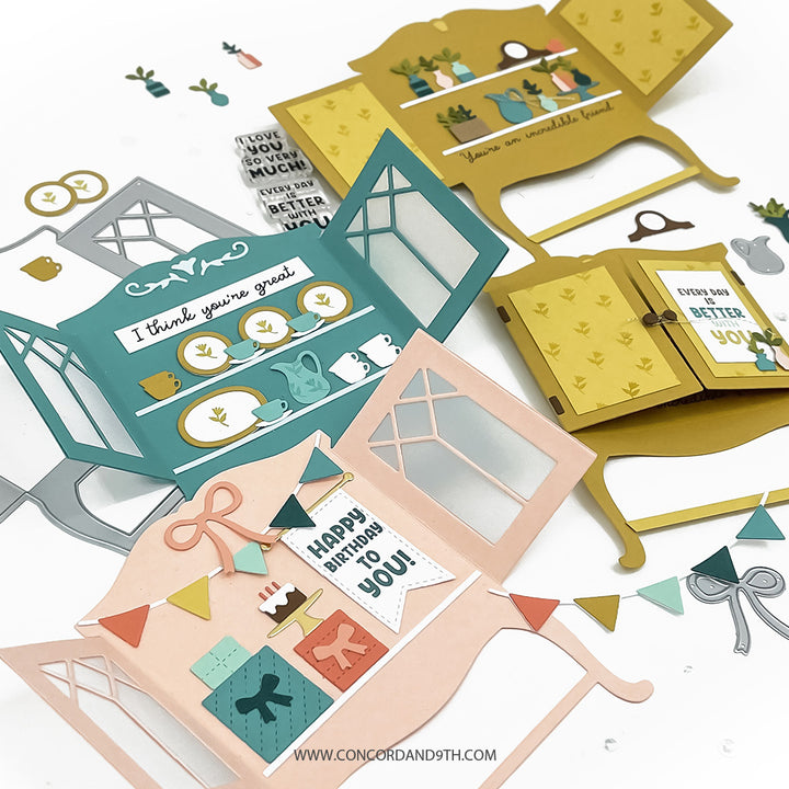 Concord & 9th - Curio Stamp Set (3 x 4)