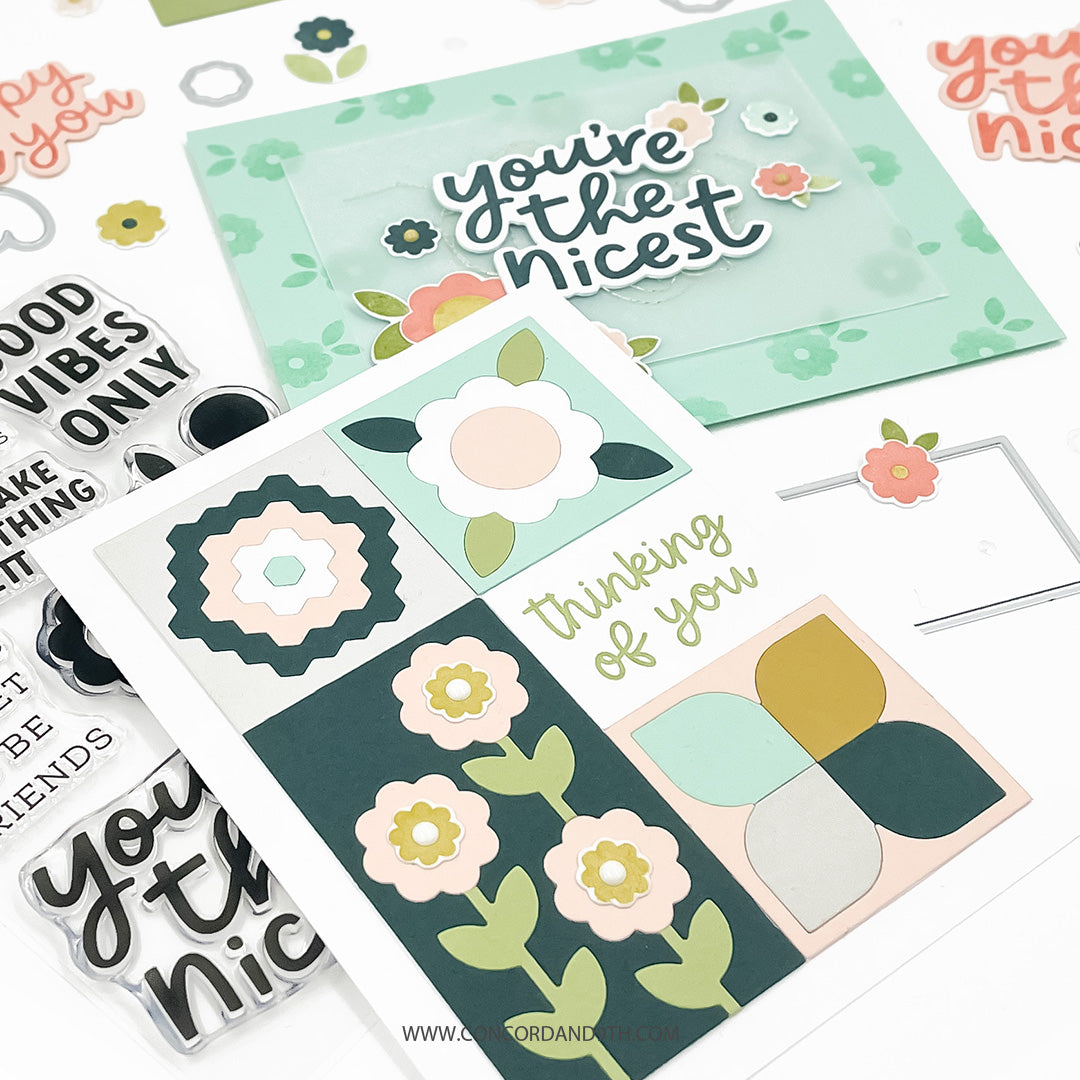 Concord & 9th - Friendly Phrases Stamp Set