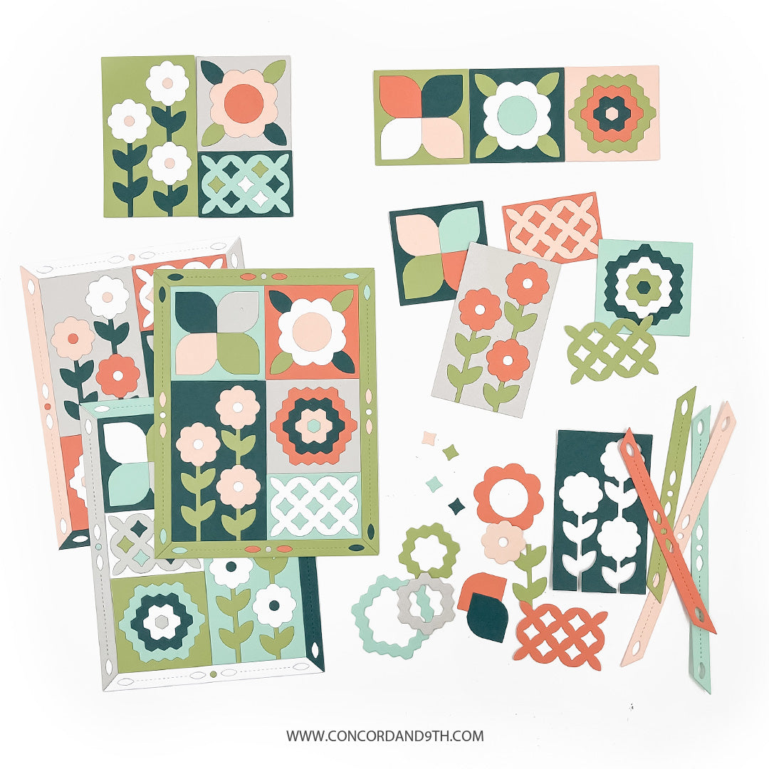 Concord & 9th - Patchwork Inlay Die