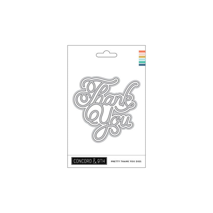 concord 9th pretty thank you dies 13010