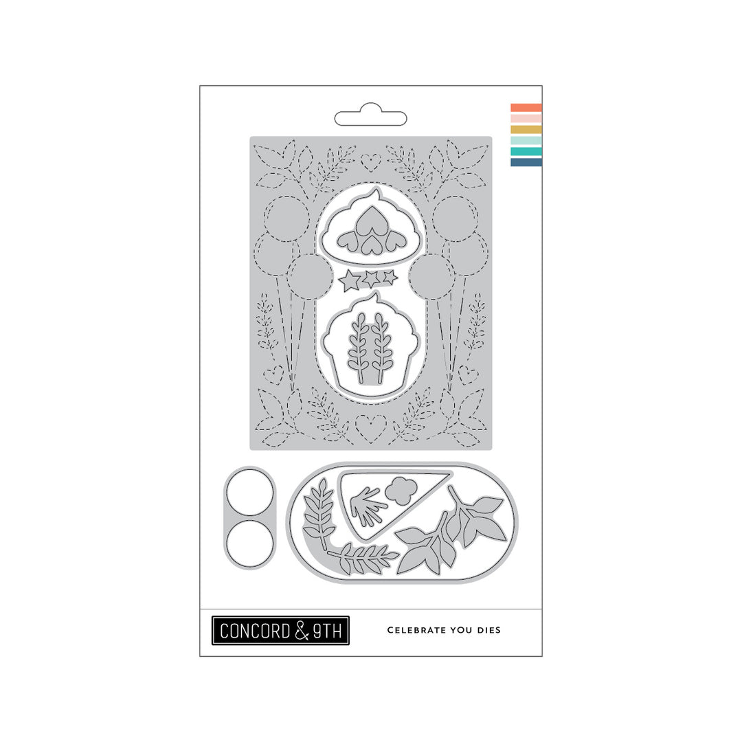 Concord & 9th - Celebrate You Bundle - Stamps, Dies & Stencils