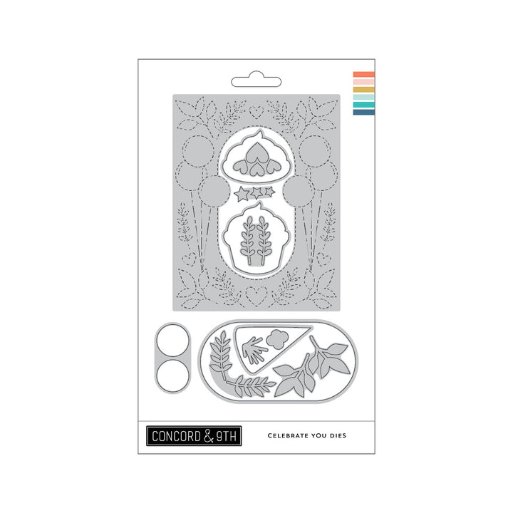 Concord & 9th - Celebrate You Bundle - Stamps, Dies & Stencils