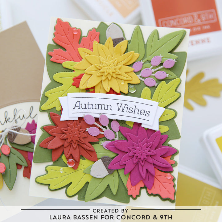 Concord & 9th - Autumn Splendor Bundle - Stamps & Dies