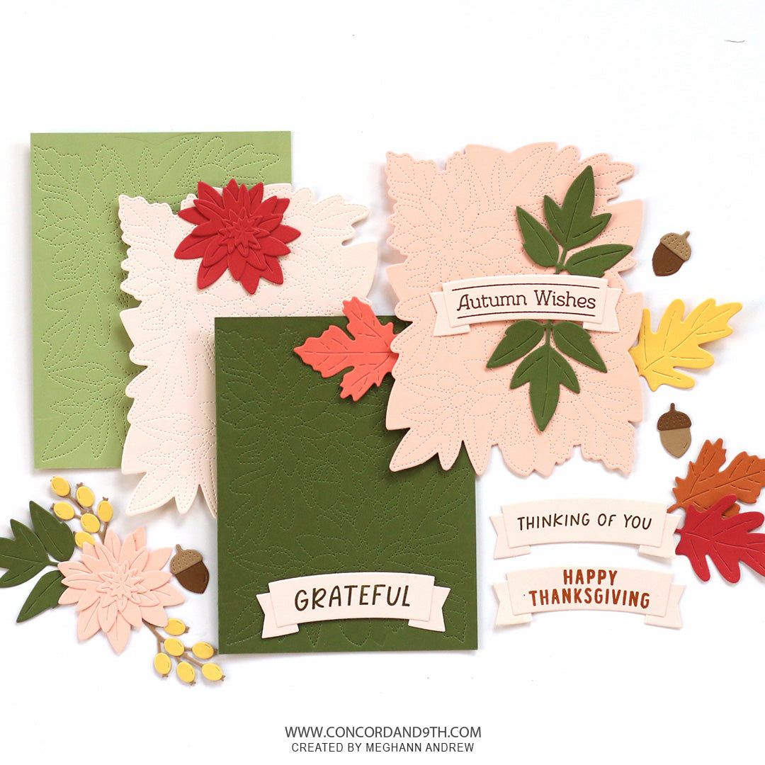 Concord & 9th - Autumn Splendor Bundle - Stamps & Dies