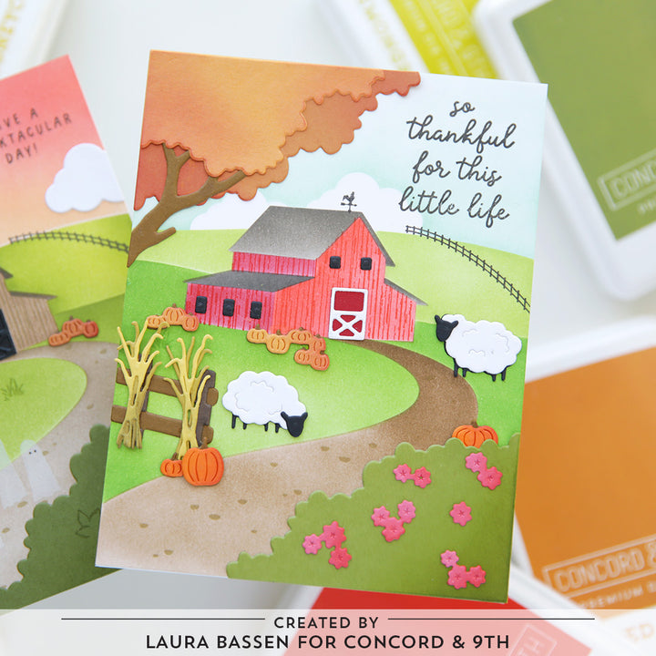 Concord & 9th - Countryside Bundle - Stamps, Dies & Stencil