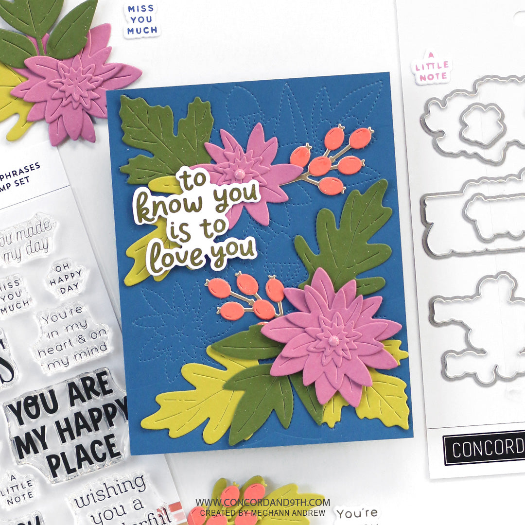 Concord & 9th - Happy Phrases Bundle - Stamps & Dies