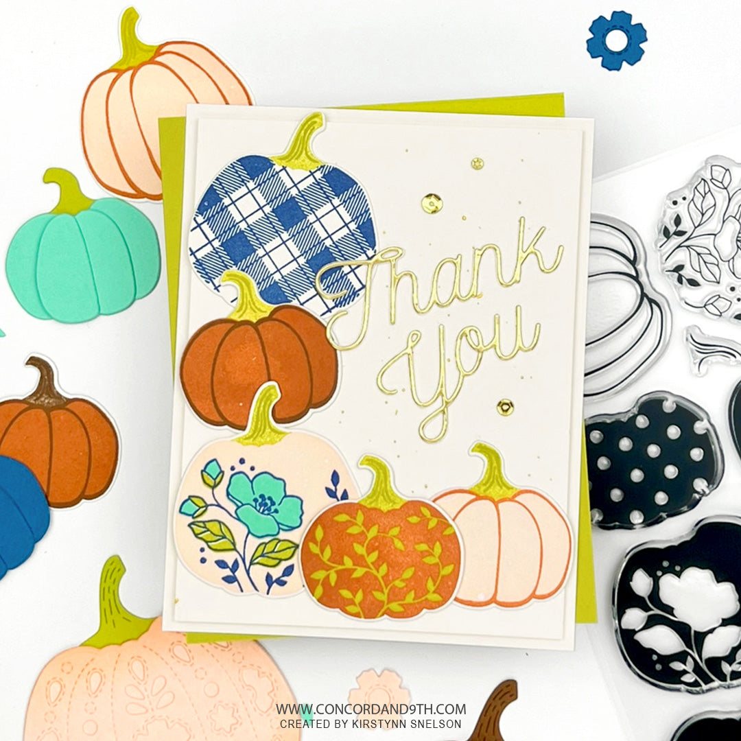 Concord & 9th - Pumpkin Prints Dies