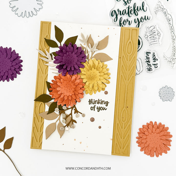 Concord & 9th - Rustic Bouquet Dies
