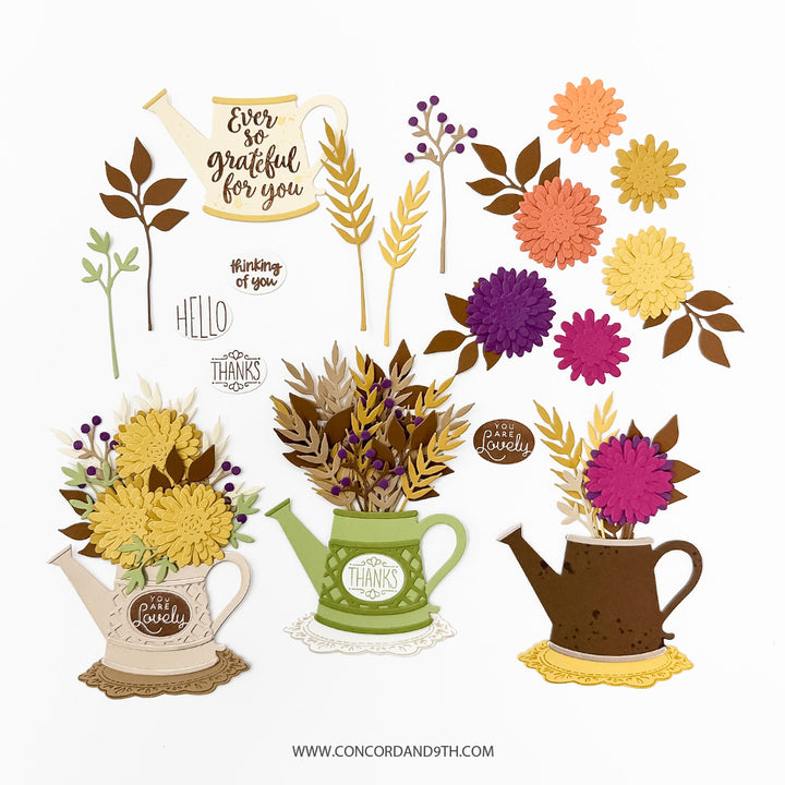 Concord & 9th - Rustic Bouquet Dies