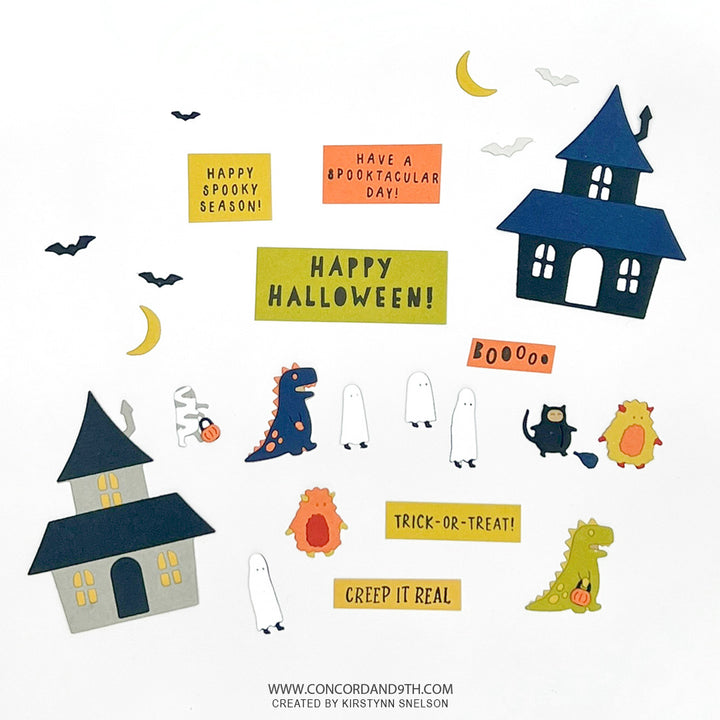 Concord & 9th - Spook Alley Bundle - Stamps & Dies