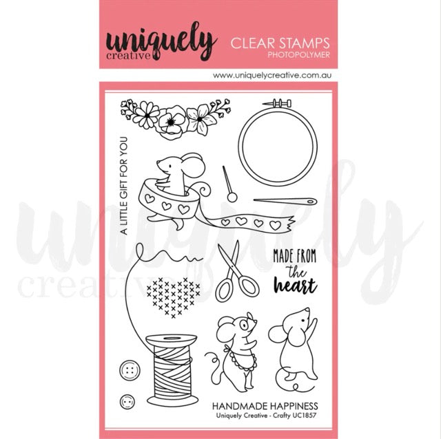 Uniquely Creative - Crafty Stamp & Fussy Cutting Die Set