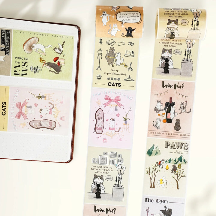 The Washi Tape Shop -Feline Funk  Wide Washi/PET Tape