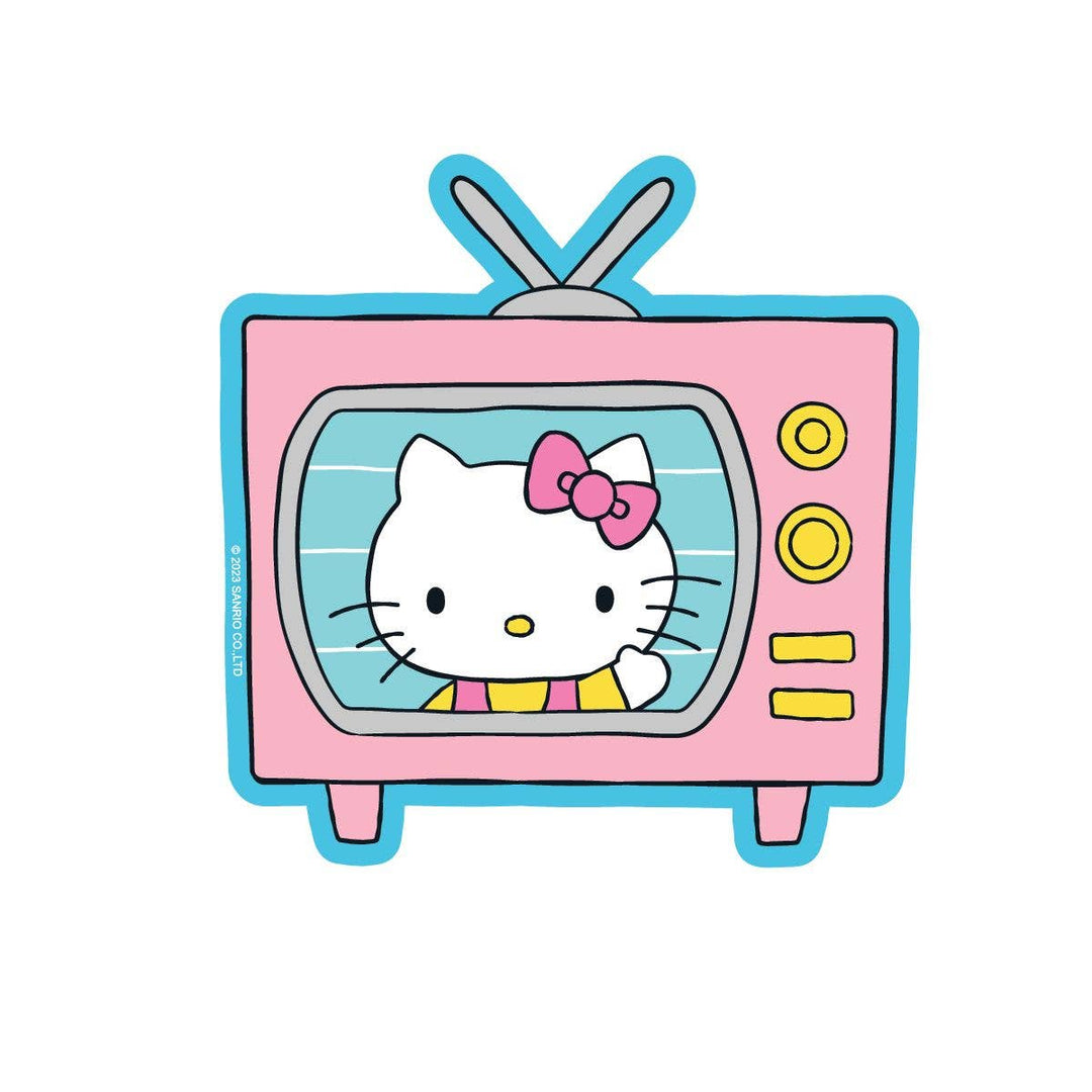 Pipsticks Vinyl Sticker - Hello Kitty TV Star 