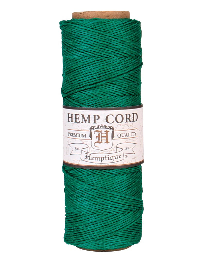Hemp Cord Spool #10 - Green