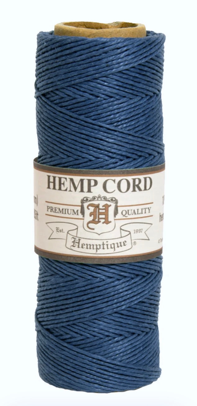 Hemp Cord Spool #10 - Dusty Blue