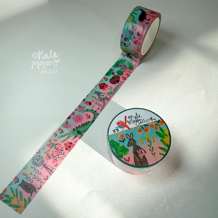 Kate Mason Artist - Washi Tape - Australian Flora & Fauna