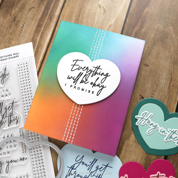 Concord & 9th - Kristina Werner - Everything Will Be Okay Bundle - Stamps & Dies
