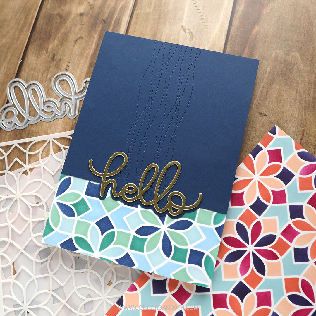 Concord & 9th - Kristina Werner - Thick and Thin Hello Dies