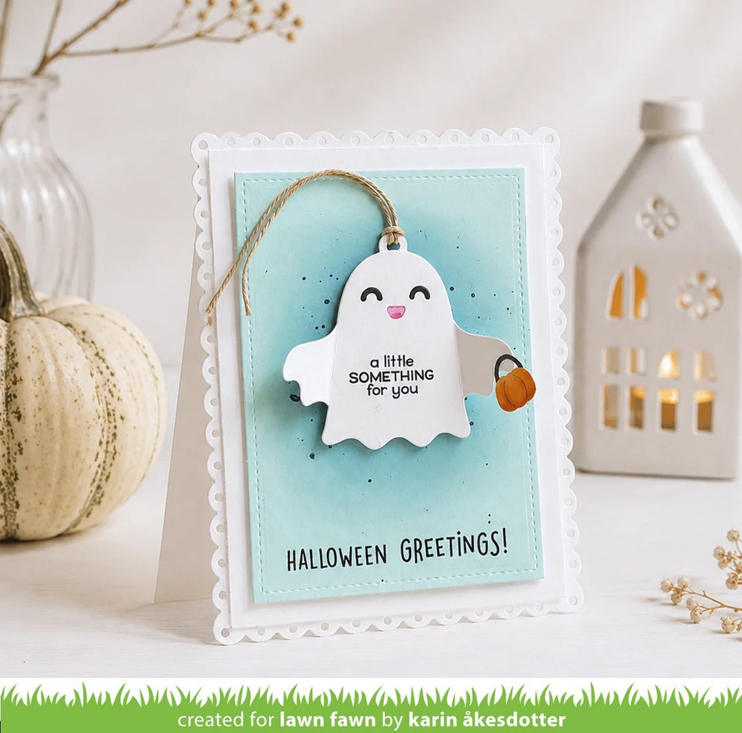 Lawn Fawn - Happy Ghost Tag