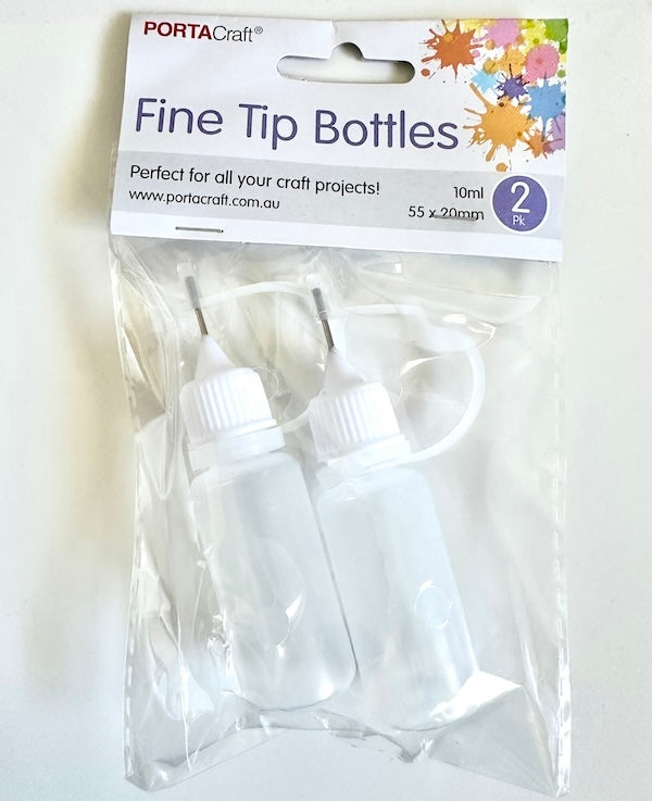 fine tip bottles for glue 