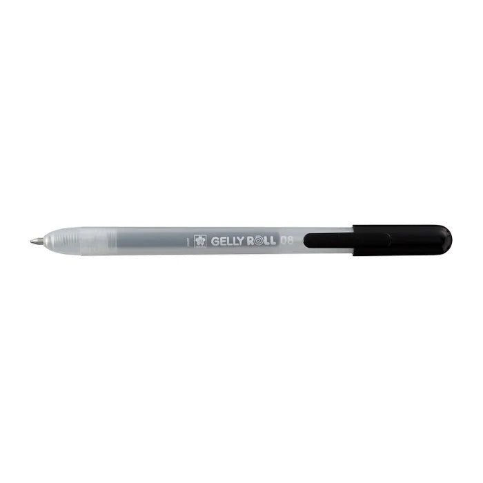 Sakura Gelly Roll Gel Pen, Retractable - 08 Black