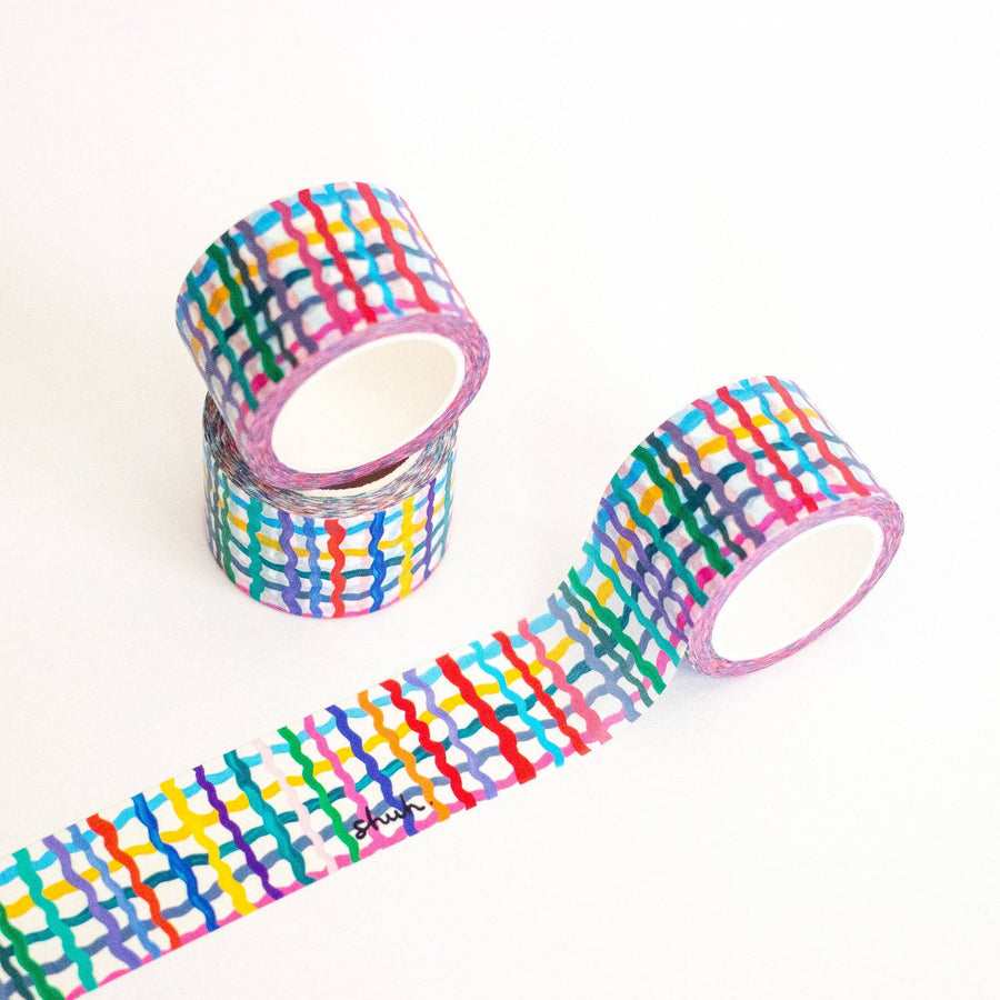 shuh. Washi Tape - Wave  30mm