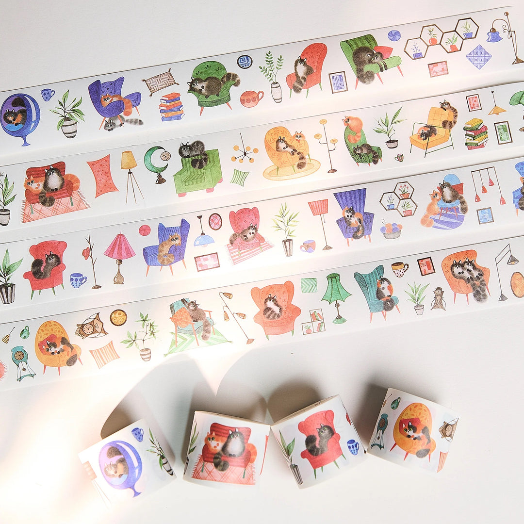 The Washi Tape Shop - Pre-cut Paw Parlor Washi Tape Set