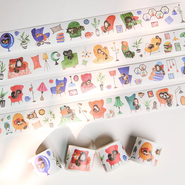 The Washi Tape Shop - Pre-cut Paw Parlor Washi Tape Set