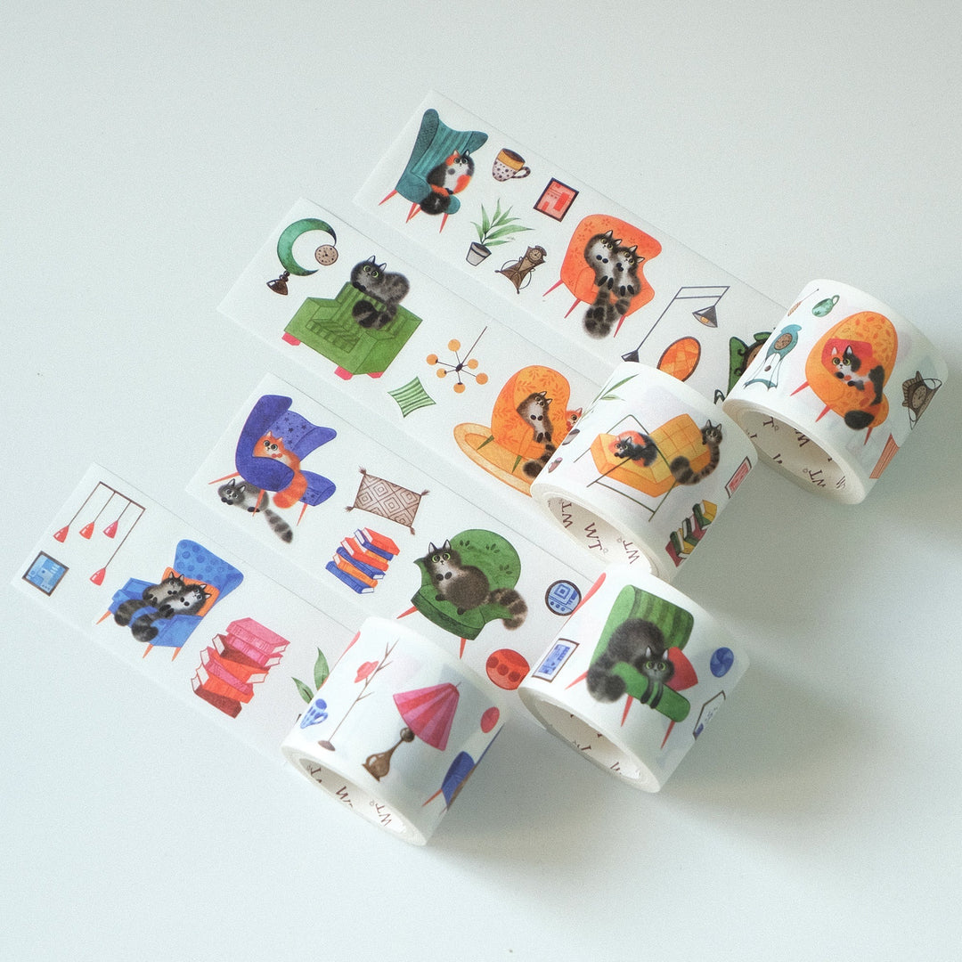 The Washi Tape Shop - Pre-cut Paw Parlor Washi Tape Set