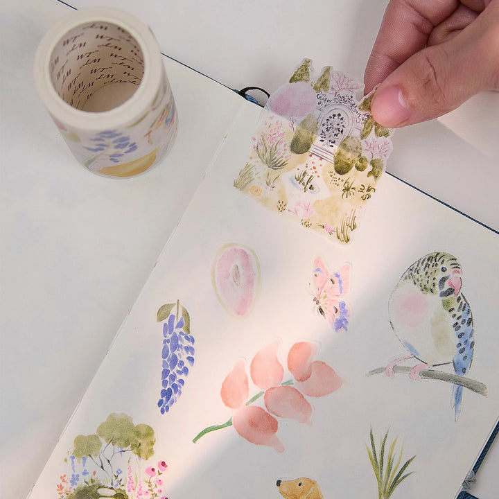 The Washi Tape Shop - Pre-cut Eden's Garden Washi/PET Tape