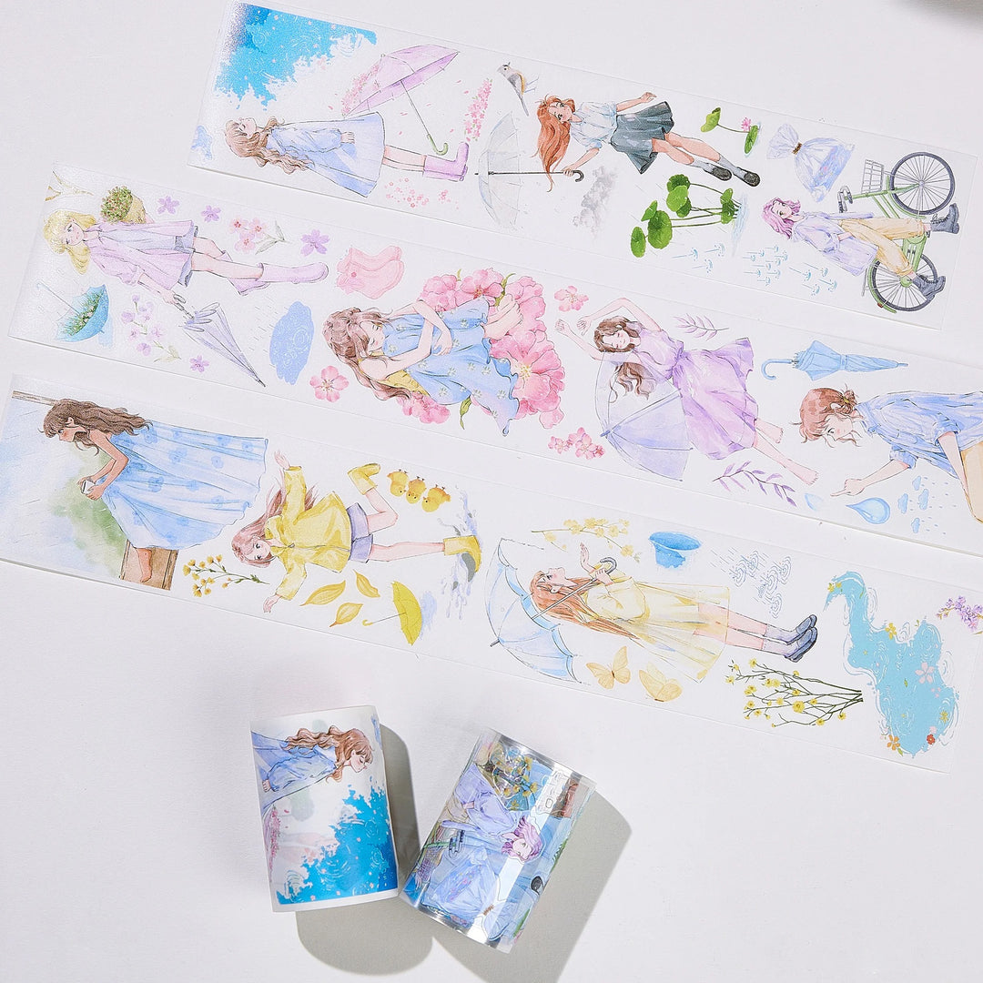 The Washi Tape Shop - Pre-cut Morning Dew Washi/PET Tape