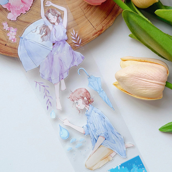The Washi Tape Shop - Pre-cut Morning Dew Washi/PET Tape