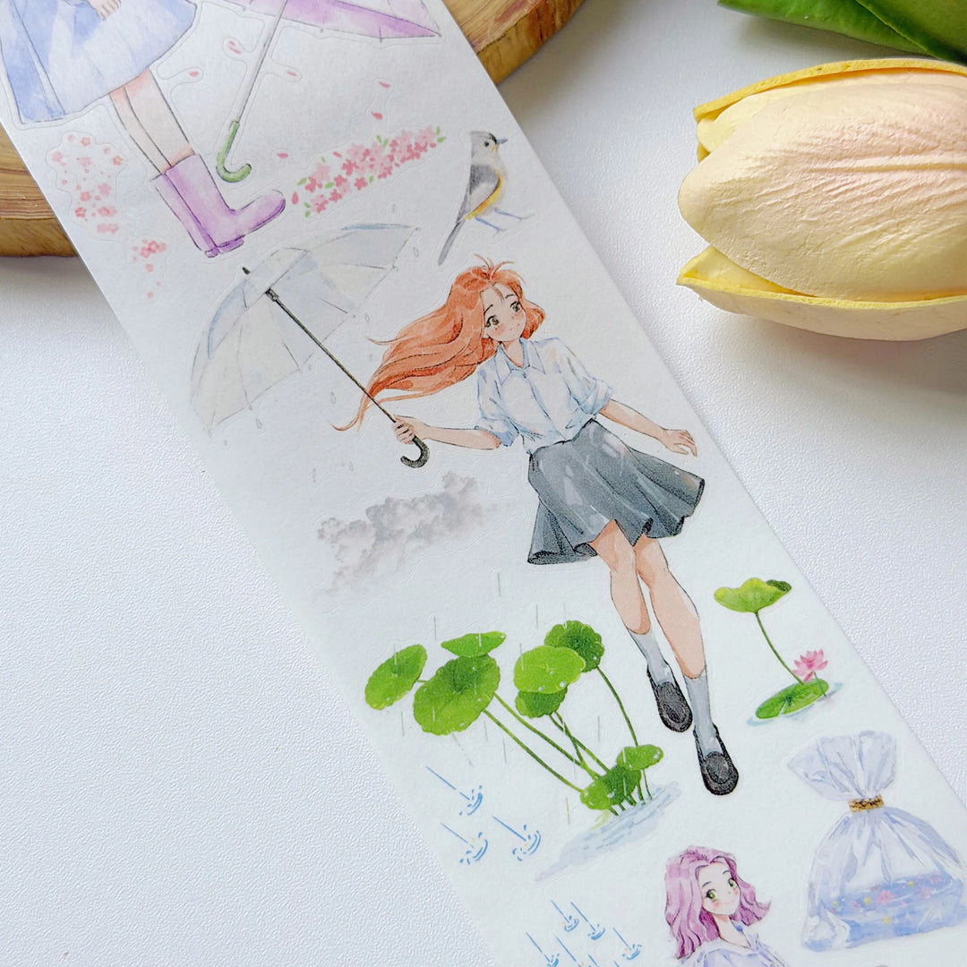 The Washi Tape Shop - Pre-cut Morning Dew Washi/PET Tape