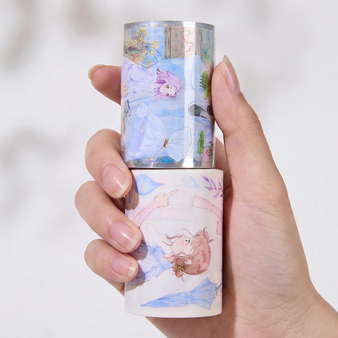 The Washi Tape Shop - Pre-cut Morning Dew Washi/PET Tape