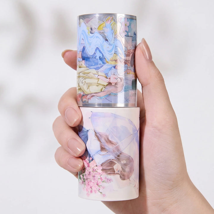 The Washi Tape Shop - Pre-cut Morning Drizzle Washi/PET Tape