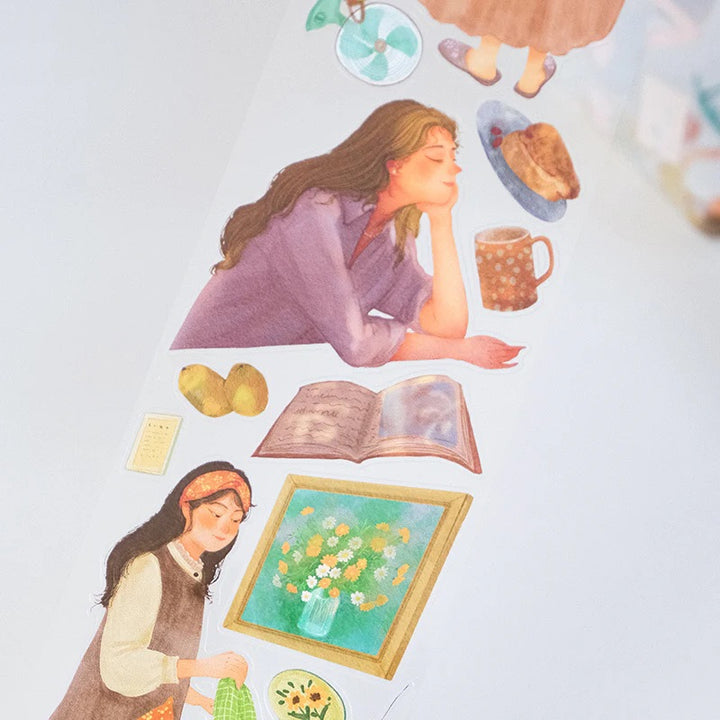 The Washi Tape Shop - Pre-cut Petal Daydreams Washi/PET Tape
