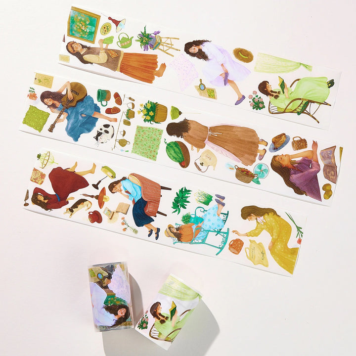The Washi Tape Shop - Pre-cut Petal Daydreams Washi/PET Tape