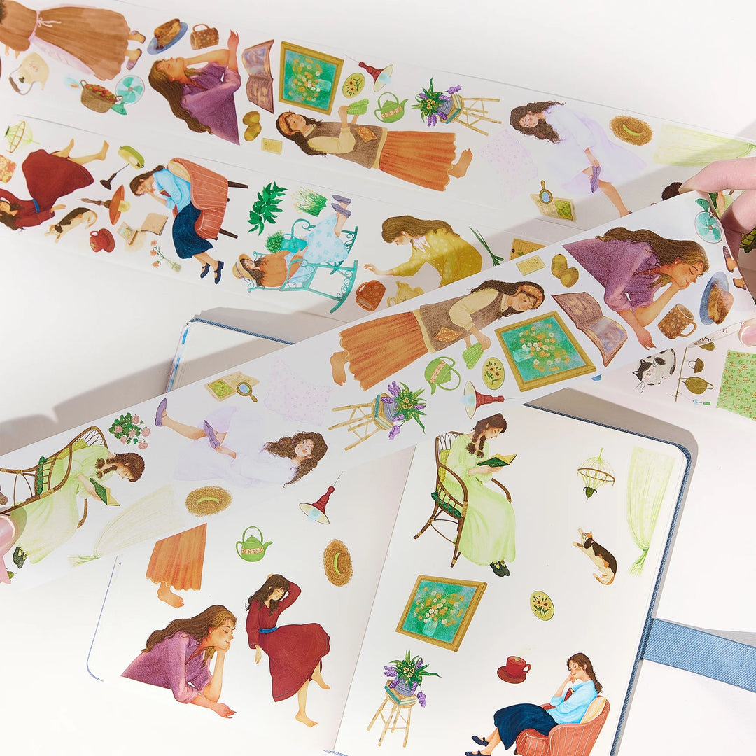 The Washi Tape Shop - Pre-cut Petal Daydreams Washi/PET Tape