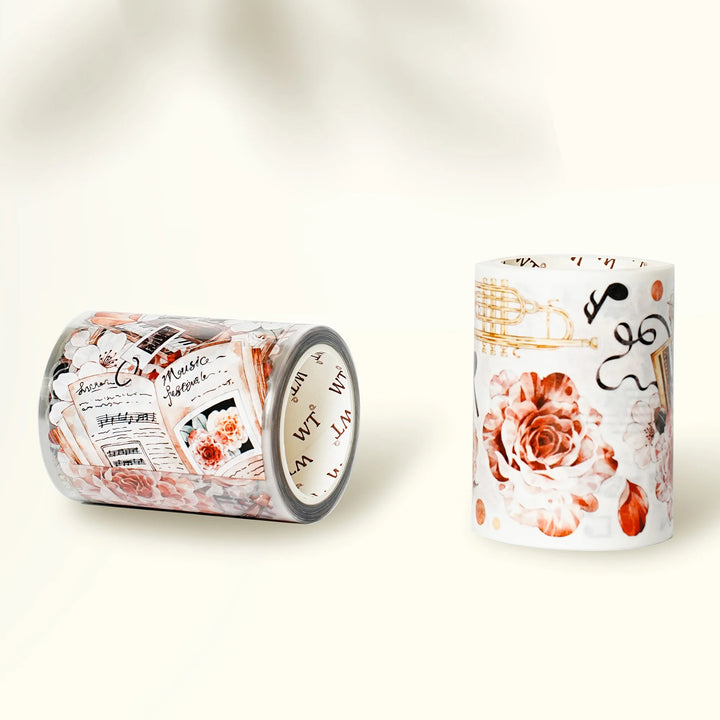 The Washi Tape Shop - Pre-cut Rose Sonata Washi/PET Tape