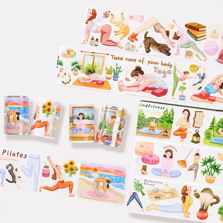 The Washi Tape Shop - Pre-cut Yoga Sonnet Washi/PET Tape