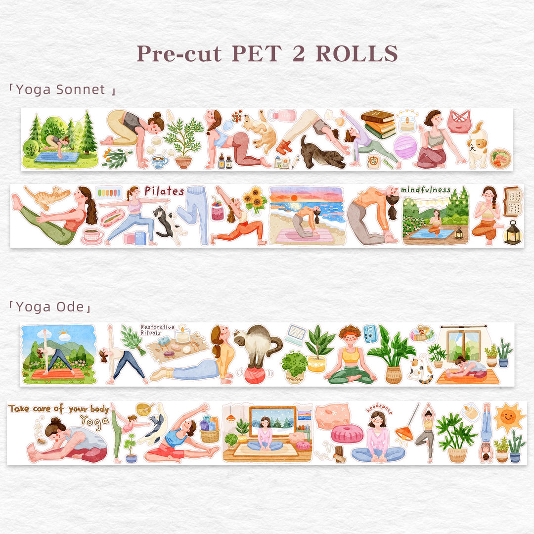 The Washi Tape Shop - Pre-cut Yoga Sonnet Washi/PET Tape