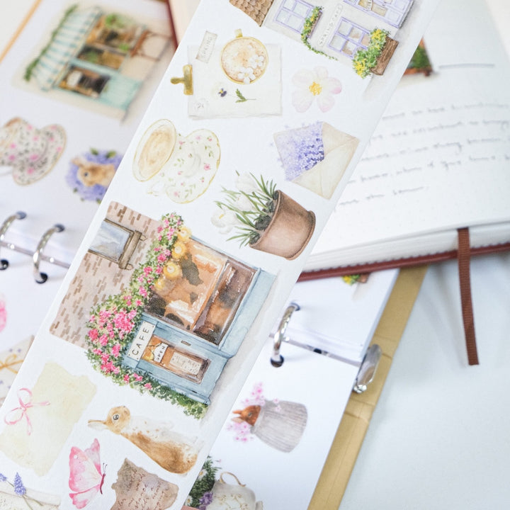 The Washi Tape Shop - Pre-cut Spring Cafe Washi/PET Tape