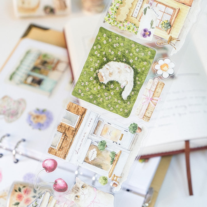 The Washi Tape Shop - Pre-cut Summer Cafe Washi/PET Tape